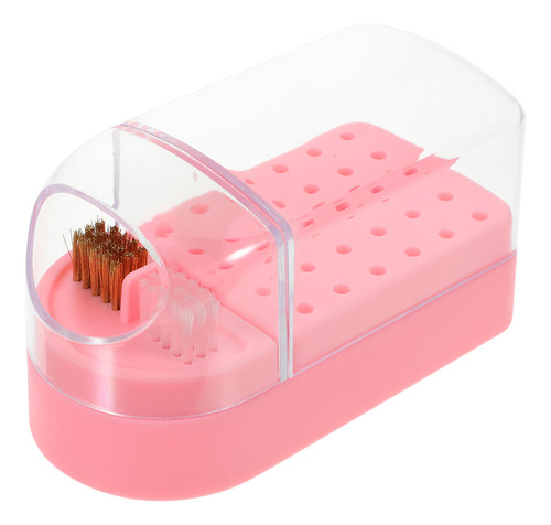 Organizador De Brocas Para Uñas, Cepillos De Limpieza, Caja