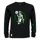 Camiseta Camibuzo Basketball Nba Boston Celtics Escudo