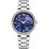 Reloj Para Mujer Stuhrling Original - Pave Crystal Bezel - D