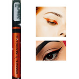 Delineadores De Colores Efecto Metálico, Tonos Magic Mabelle Color Naranja