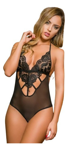 Body Sexy Mujer Encaje Babydoll Ropa Interior Trikini