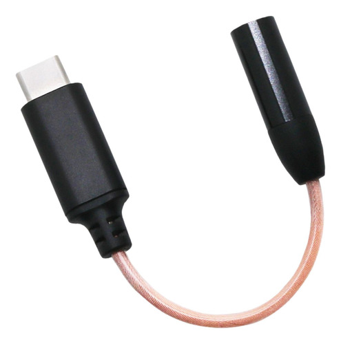 Adaptador Usb Tipo C A Hembra De 3,5 Auxiliar De Audio Usb C