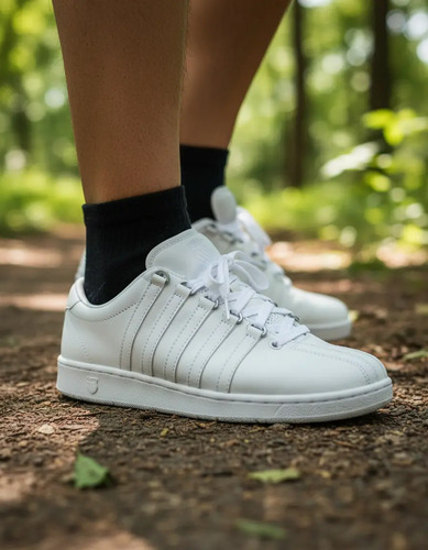 Tenis Comodo Classic Vn K-swiss 3001 Id 144506 Blanco | Envío gratis
