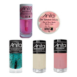 Esmalte Anita Cera + Sérum + Hidratante + Ferro + Milagre 