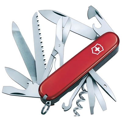 NAVAJA MULTIHERRAMIENTA VICTORINOX RANGER ROJA con 21 FUNCIONES | Meses sin interés