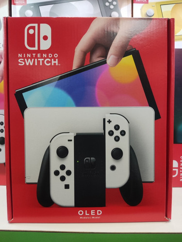 Nintendo Switch Oled Desbloqueado +sd 256g Edição Branco