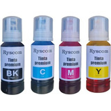 Tinta Ryscom Compatible Con Epson L3210 Alta Capacidad 544