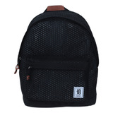 Mochila Mediana Negro Chenson 1818 Luder Porta Laptop De Has