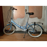 Bicicleta Plegable Aurora Classic - Retro R20 7v