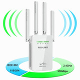 Pix-link Router Wifi Extensor Inalámbrico 4 Antena Fácil De 