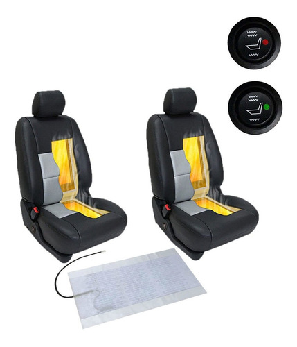 Kbd Kit De Calefacción Universal Para Asiento Con Ajuste