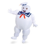 Disguise Disfraz Inflable Stay Puft Marshmallow Man, Traje O