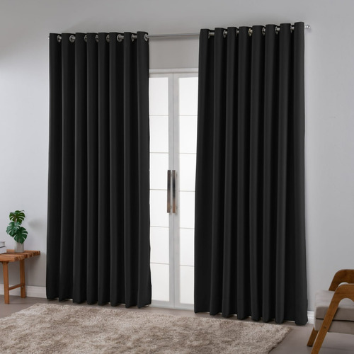 Cortina Tecido Blackout 4.00x2.40 Para Sala/quarto