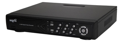 Dvr 4 Camaras Seguridad Nisuta Monitor Graba Audio Video Pro