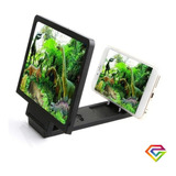 Celular Screen Lupa 3d Proyector Pantalla Negro