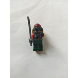 Lego Mini Figura Las Tortugas Ninja Raphael Rojo Katana