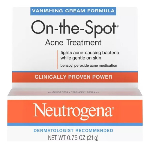 Crema Para Tratar Acné Neutrogena On The Spot 21g Importada