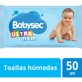 Toalla Humedas Babysec Ultra 50u Pack 3 Unidades 