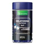 Melatonina E Triptofano 2x1, Suplemento Alimentar - Denavita
