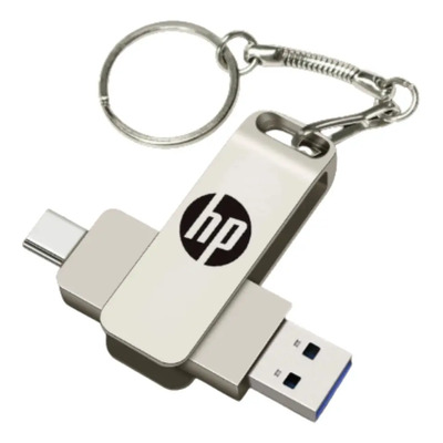 Usb Hp 2 Tb Flash Pendrive De Alta Vel Tipo C Doble