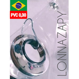 Cortina Box Luxo Cristal Transparente Grossa Alta Qualidade!