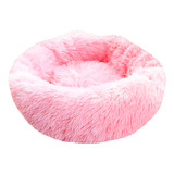 Cama Mascotas Antiestres Circular Felpa S