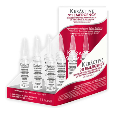 Nutrapel Ampolleta Reconstructive Keractive 911 12amp\u002F15ml | MercadoLibre