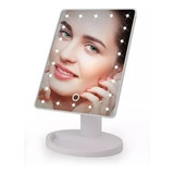 Espejo De Maquillaje Con 22  Luces Led Carga Con Usb Ms