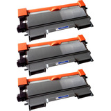 3x Toner Tn450 Tn-450 P/ Uso Brother Dcp7065dn Dcp7055