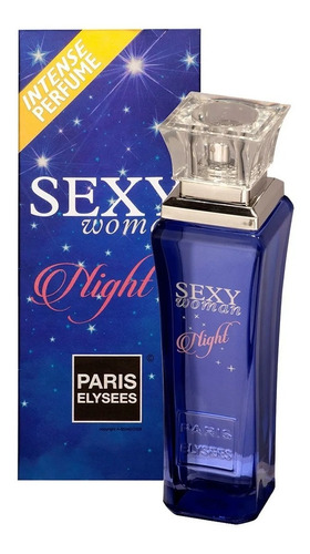 Sexy Woman Night 100ml Edt - Paris Elysees Lacrado