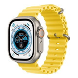 Apple Watch Ultra Gps+celular Caixa De Titânio 49 Mm Amarelo