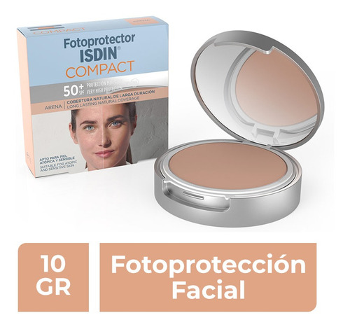 Isdin Fotoprotector Compact Color Arena Fps50+ 10g
