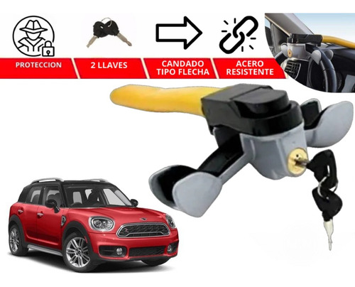 Candado Bastón Volante Antirobo Mini Cooper Countryman 2016