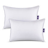 2 Pack Almohada Sonno Ajustable 100% Bambú King Color Blanco