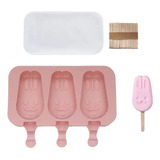 Moldes De Silicona Para Helados Molde Paletas Helado Conejo Molde Para Helados Verano Molde De Conejo Pasteleriacl