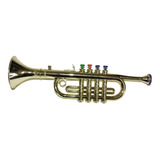 Mini Trompete Musical Infantil Estilo Profissional