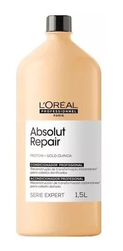 Loreal Condicionador Gold Absolut Repair 1.500 Ml