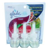 Ambientador Glade 3 Repuestos Aceite Natural