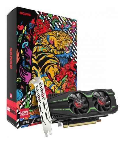 Placa De Video Rx 570 4gb Gddr5 128 Bits Low Profile Pcyes