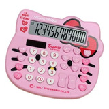 Calculadora Diseño Hello Kitty De 12 Dígitos Lcd Escolar