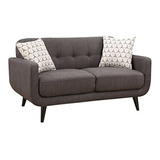 Christies Home Living Crystal Carboncillo 3 Piezas De Sofa 