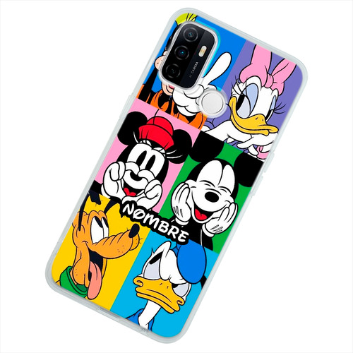 Funda Para Oppo Disney Personajes Personalizada Tu Nombre