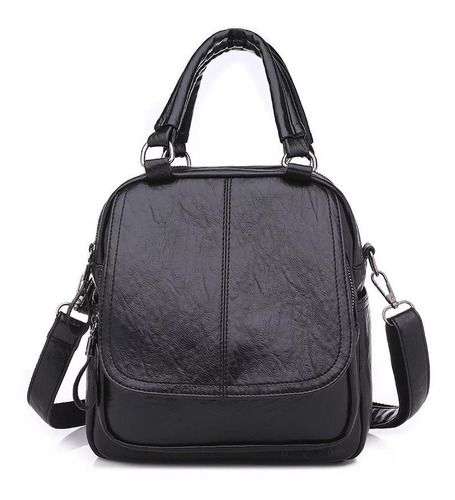 Mochila Dama Eco Cuero Bolso De Mujer Cartera Princess