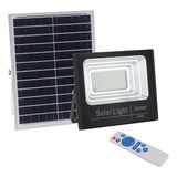 Lampara Foco Solar 194 Led 300w + Panel Solar Control Remoto