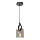 Lámpara Lumimexico 23107-2  Colgante Modern Luxe Negro E27 10w 1 Luz 