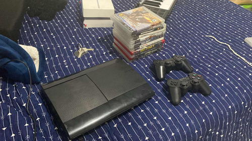 Consola Sony Playstation Ps3 Slim 500gb Negro