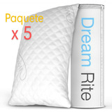 Almohada Wondersleep Dream Rite Memory Foam.lujosa 5 Pack