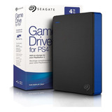 Hd Externo Portátil Seagate Game Drive P/ Ps4 4tb Usb 3.0 Cor Preto 100% Original - Vitrine