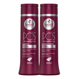 Kit Pós Progressiva Liso Shampoo Condicionador 300ml Haskell