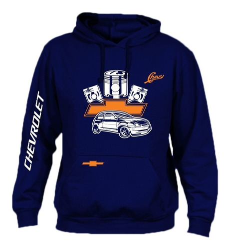 Sudadera Mod Chevrolet Chevy Estampado En Reflejante